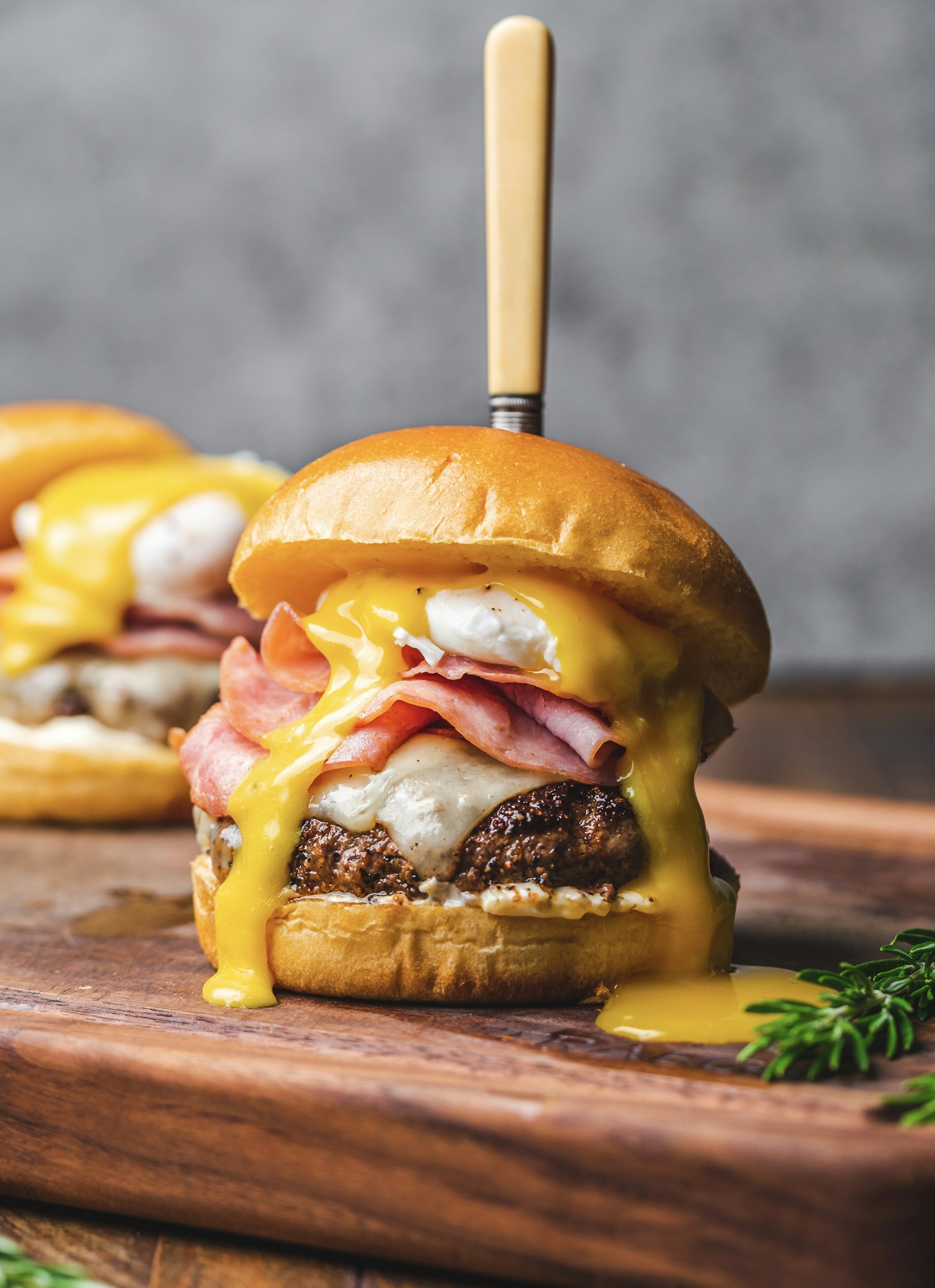 Burger and Chips